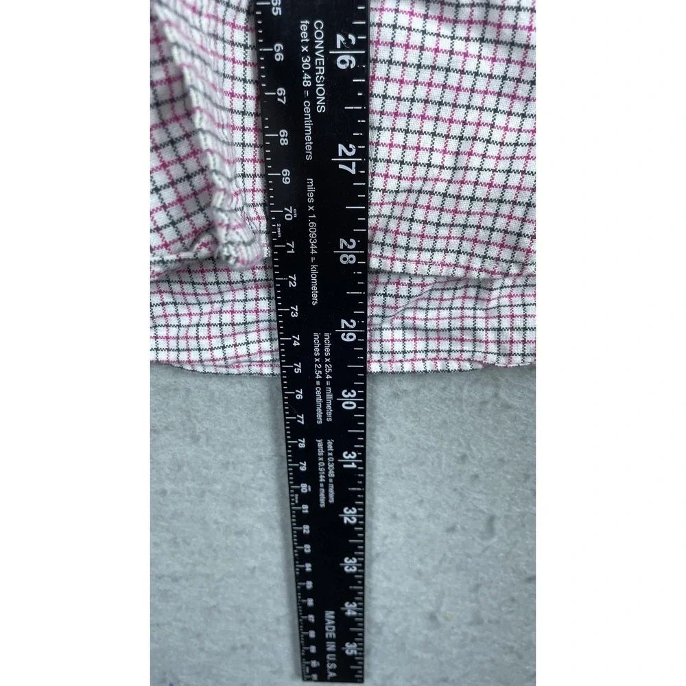 Ralph Lauren Shirt Boys XL 18-20 White Plaid Button Down Long Sleeve Pony‎ Logo